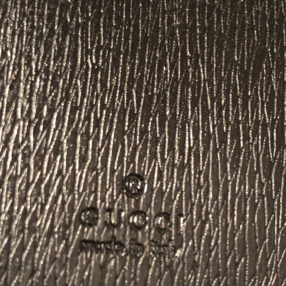 Gucci Square "G" Logo Black Leather Card/KEYS Walet Pouch Case - Picture 5 of 16